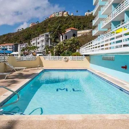 Beautiful Ocean Blue Love Oceanfront Apartment Fajardo Exterior photo